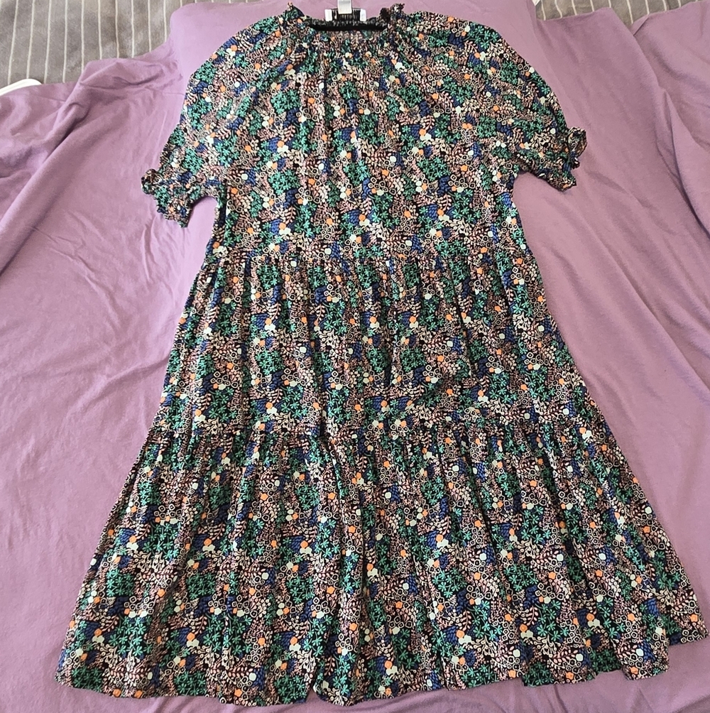 Floral Patterned Dress